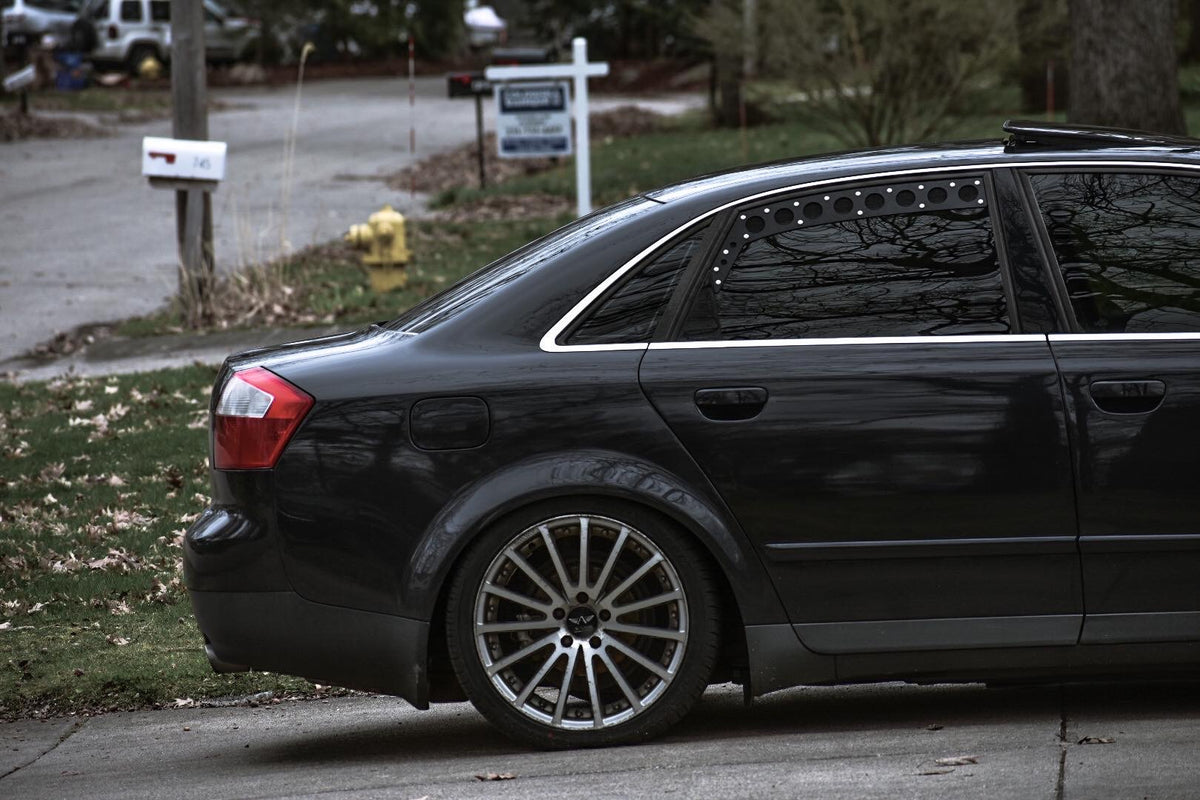 2002–2008 Audi A4 / S4 / RS4 Sedan Removable Rear Window Vents (B6