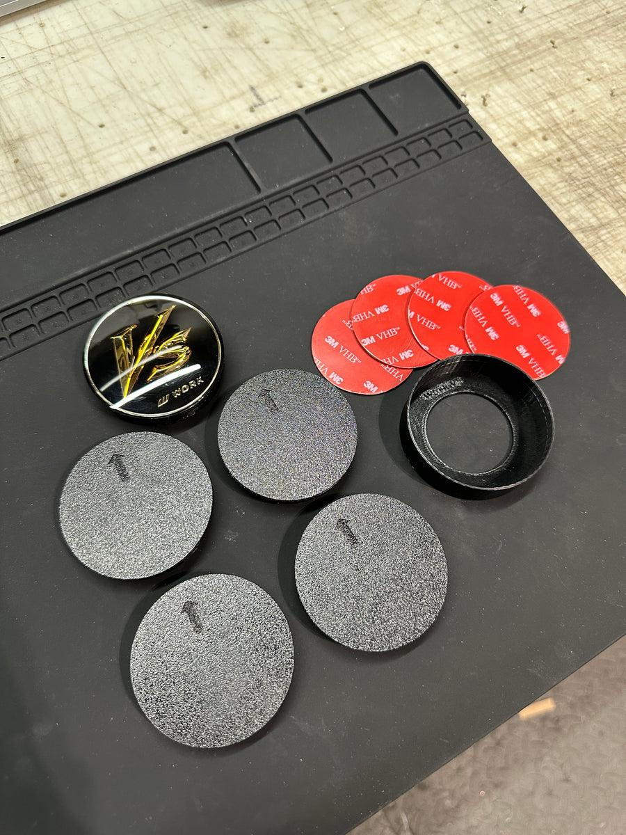 Floating Center Cap DIY Kits Visual Autowerks