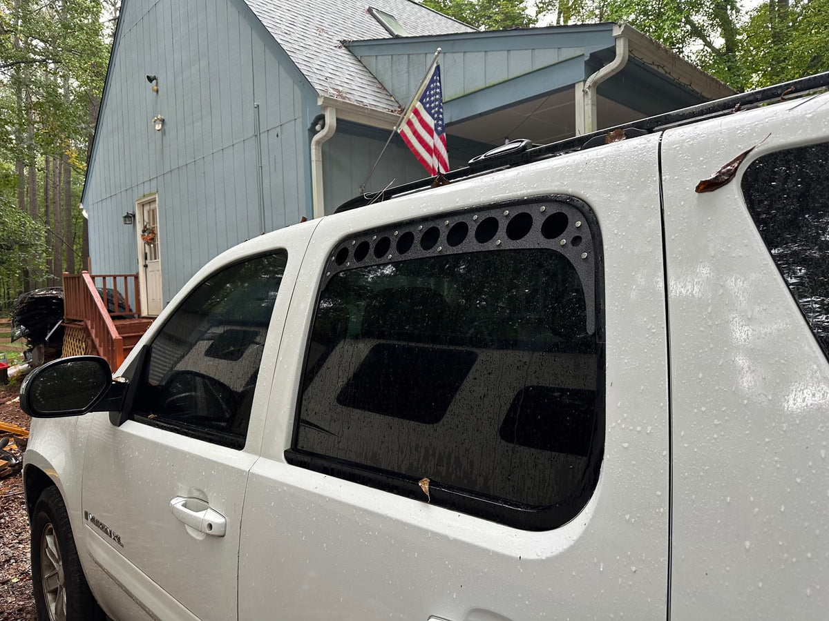2007–2014 GMC Yukon XL / Chevrolet Suburban / Cadillac Escalade ESV Removable Rear Window Vents