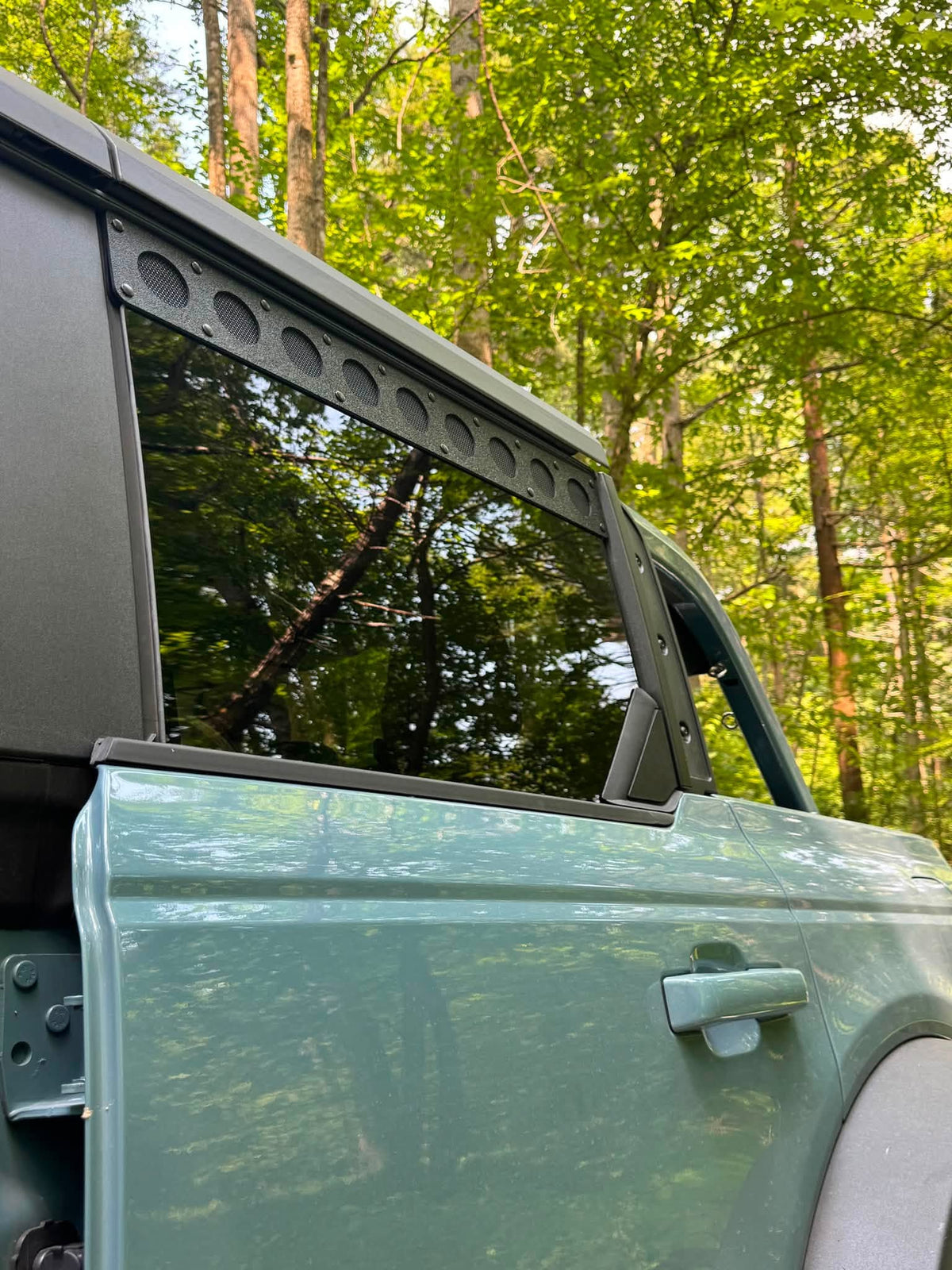 2021–2027 Ford Bronco 4-Door Removable Rear Window Vents (6th Gen)