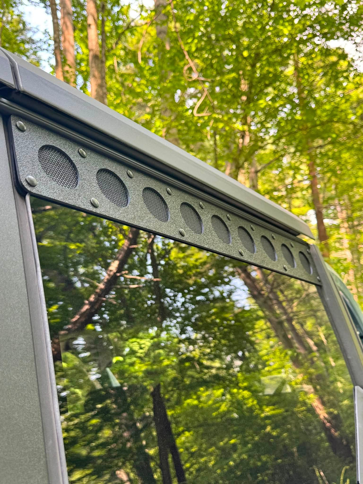 2021–2027 Ford Bronco 4-Door Removable Rear Window Vents (6th Gen)