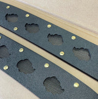 Custom window vent cutouts (DO NOT PURCHASE WITHOUT VENTS IN CART)