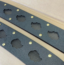Custom window vent cutouts (DO NOT PURCHASE WITHOUT VENTS IN CART)