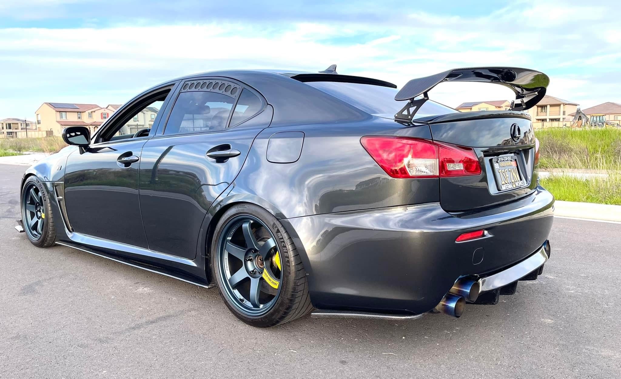 LEXUS IS250.350/ISF GSE20 ウインドウパネル カーボン製 06-13 IS250/350 & 08-2014 IS-F window vents – Visual Autowerks