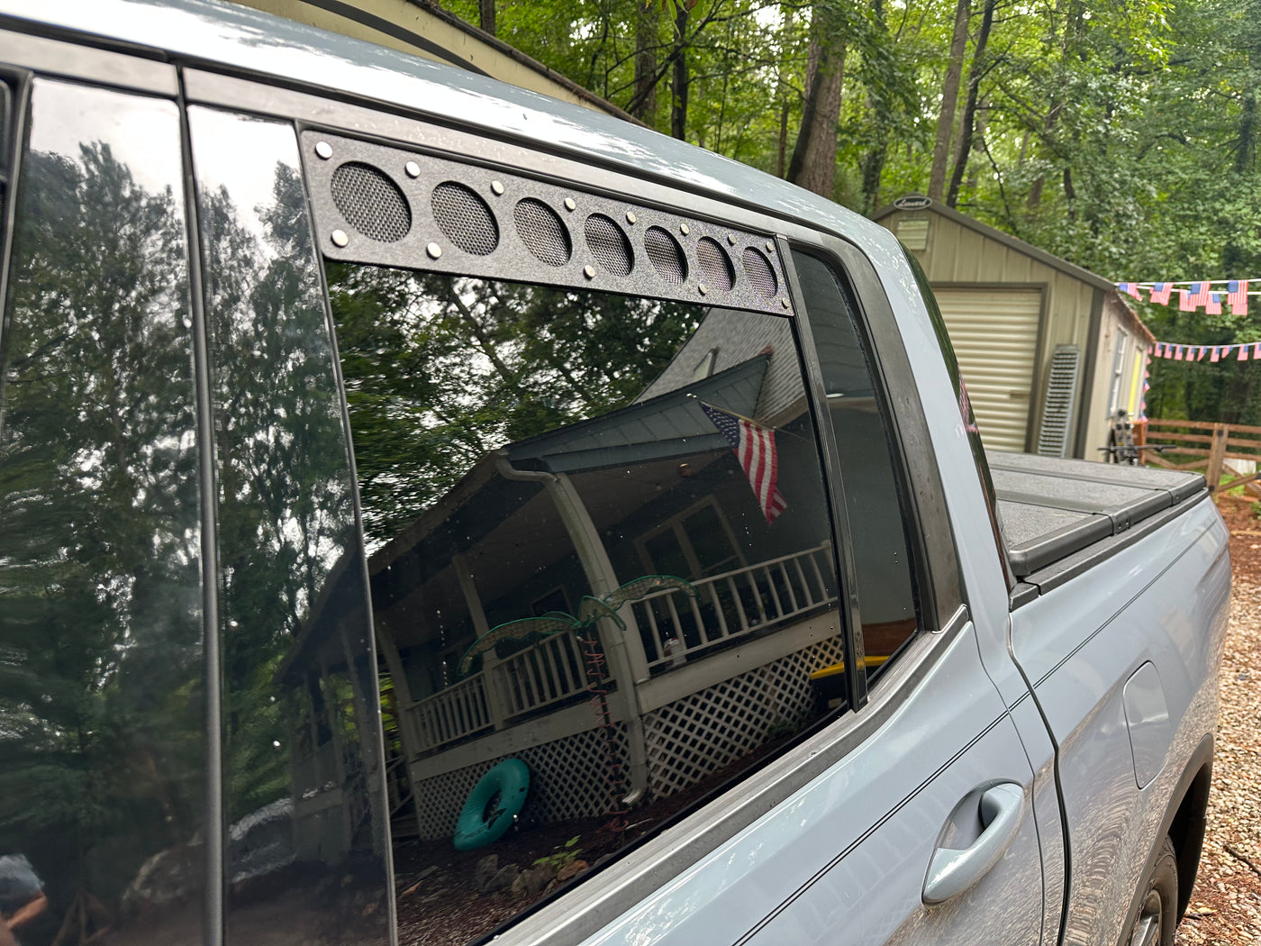 2017–2026 Honda Ridgeline Rear Window Vents (2nd Gen / YK2–YK3)