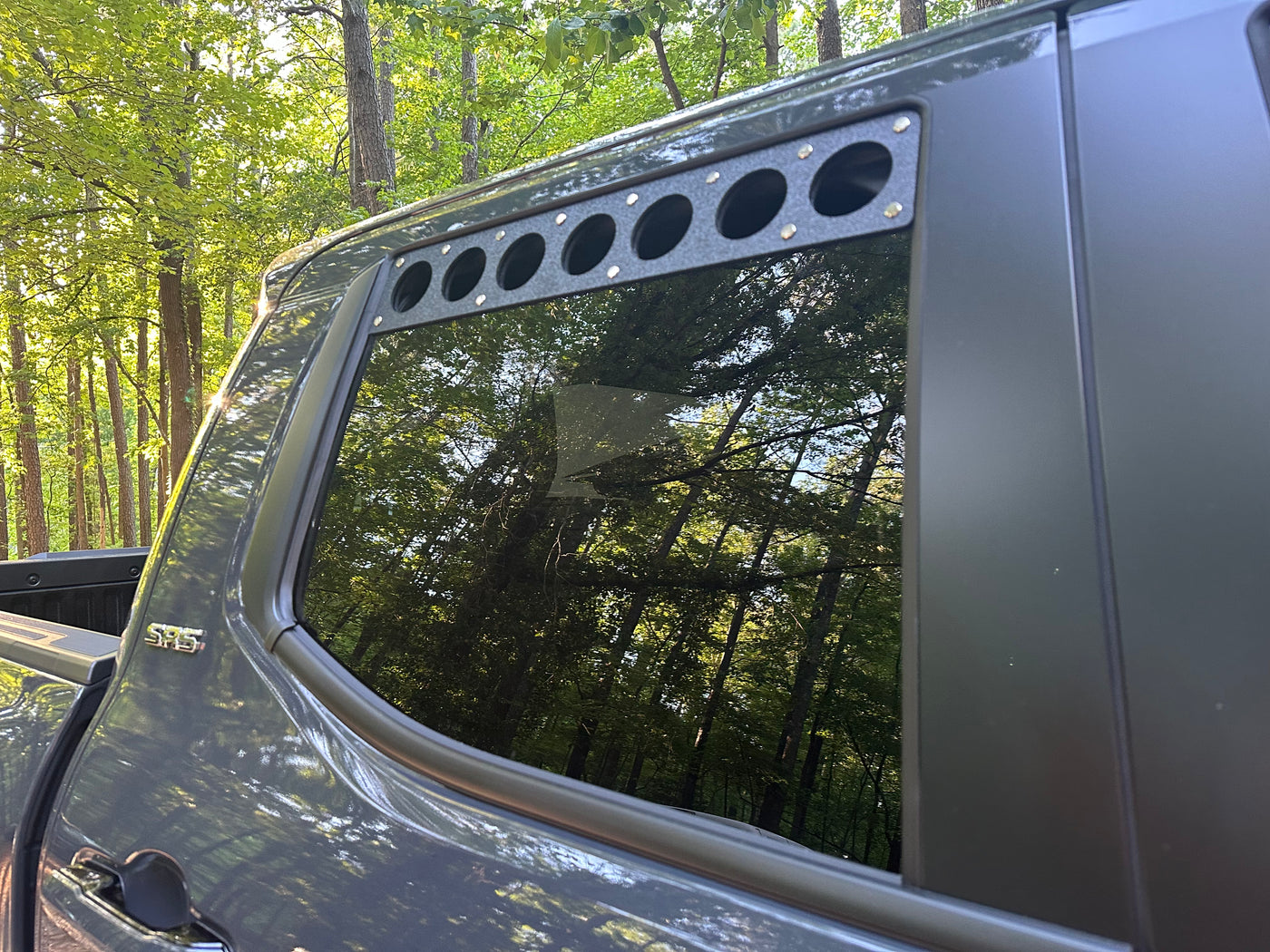 2024–2027 Toyota Tacoma Double Cab Removable Rear Window Vents (4th Gen / N400)