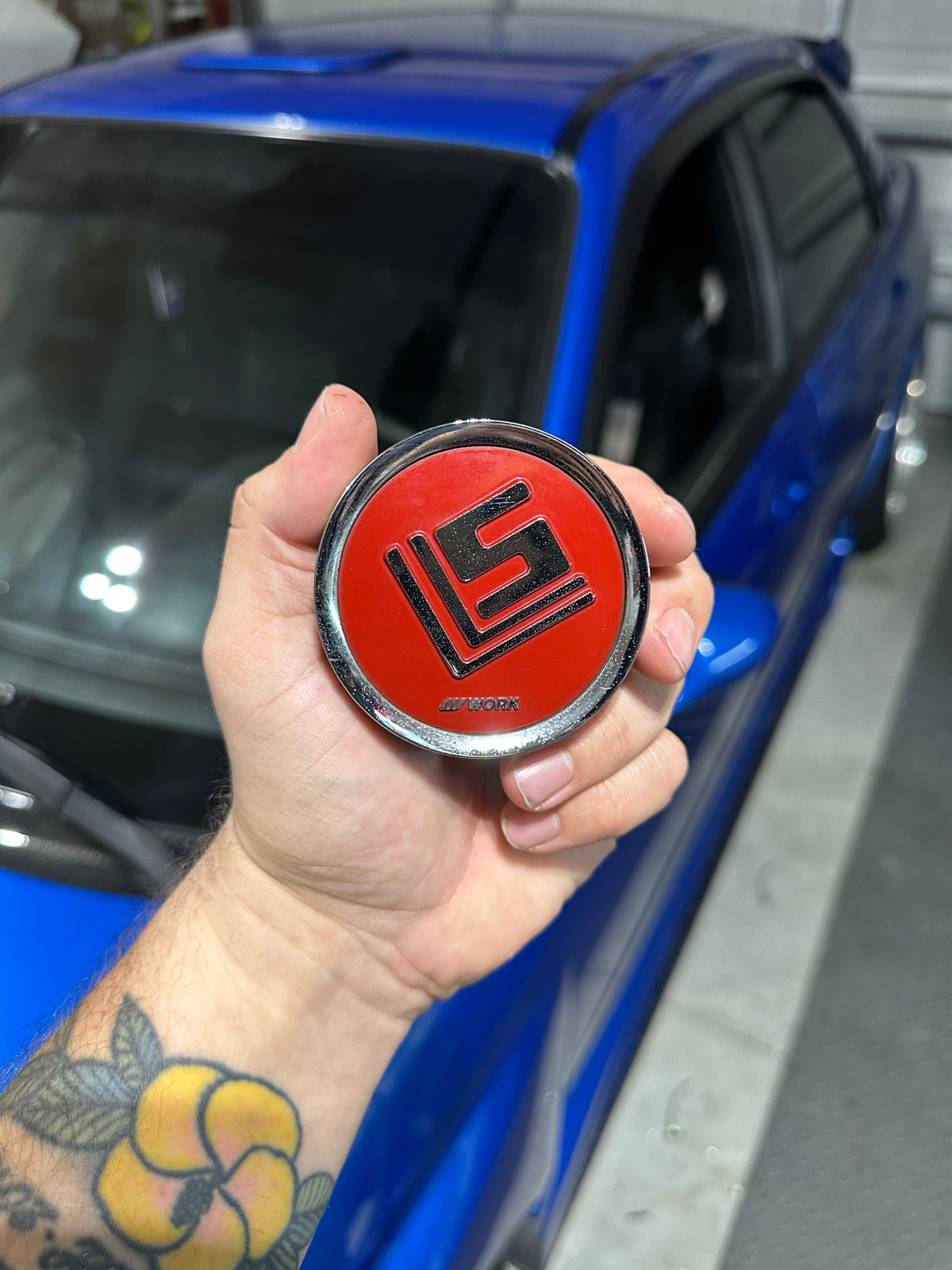 Work LS Floating Center Cap conversion kit
