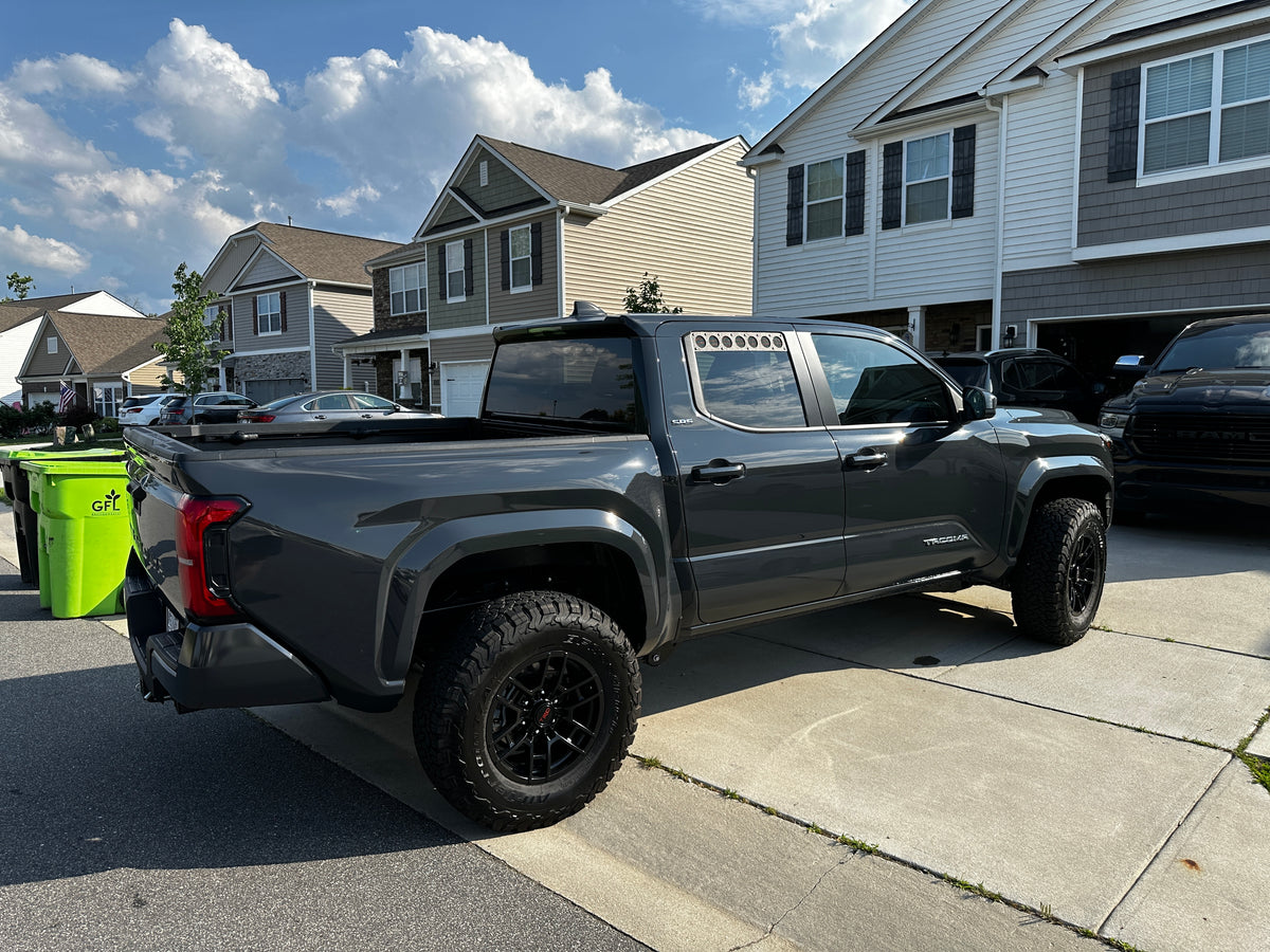2024–2027 Toyota Tacoma Double Cab Removable Rear Window Vents (4th Gen / N400)