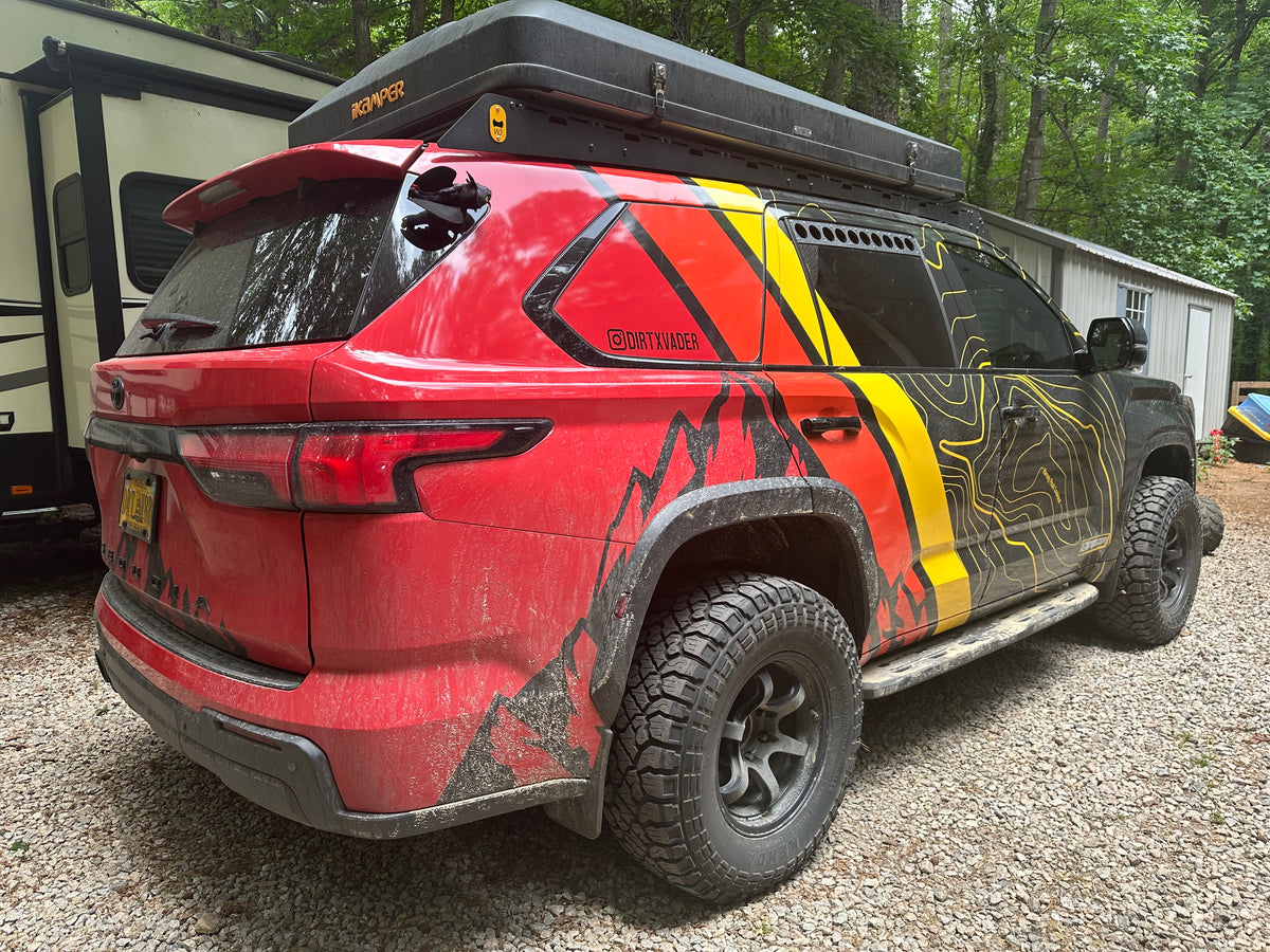 Toyota Sequoia Window Vents (3rd Gen)