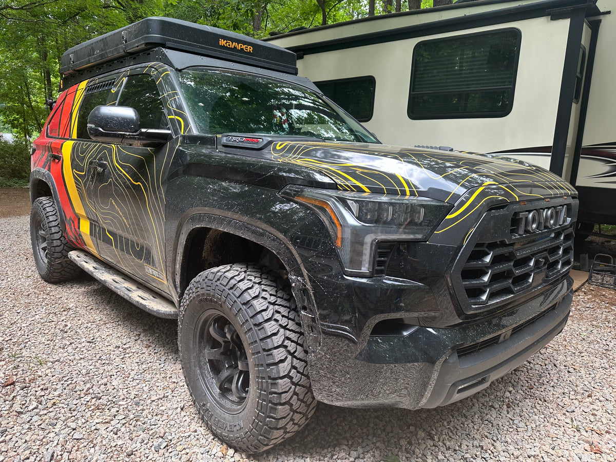 Toyota Sequoia Window Vents (3rd Gen)