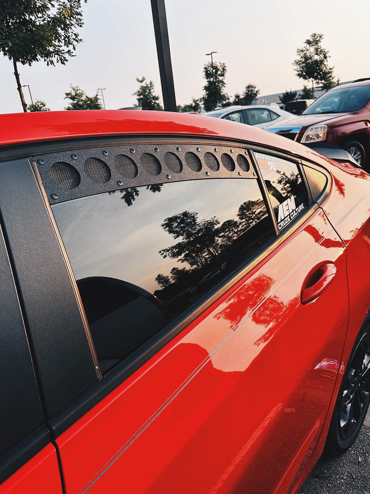 2008–2015 Chevrolet Cruze Rear Window Vents (1st Gen/J300)