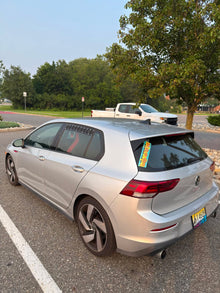 Volkswagen Golf GTI Rear Window Vents (MK8)
