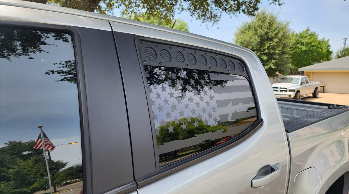 2015–2022 Chevrolet Colorado / GMC Canyon Crew Cab Rear Window Vents (2nd Gen)