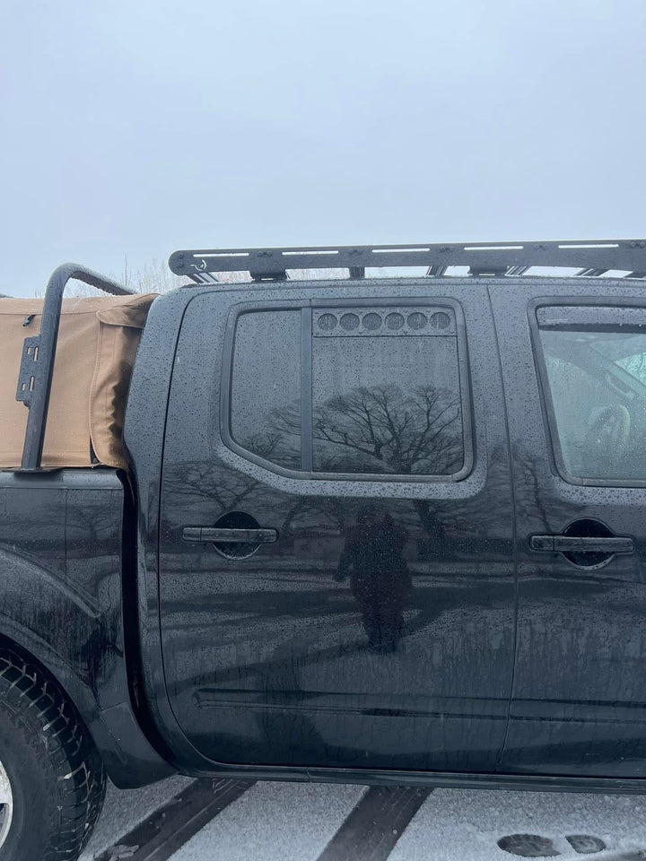 2005–2021 Nissan Frontier Crew Cab Rear Window Vents (2nd Gen / D40)