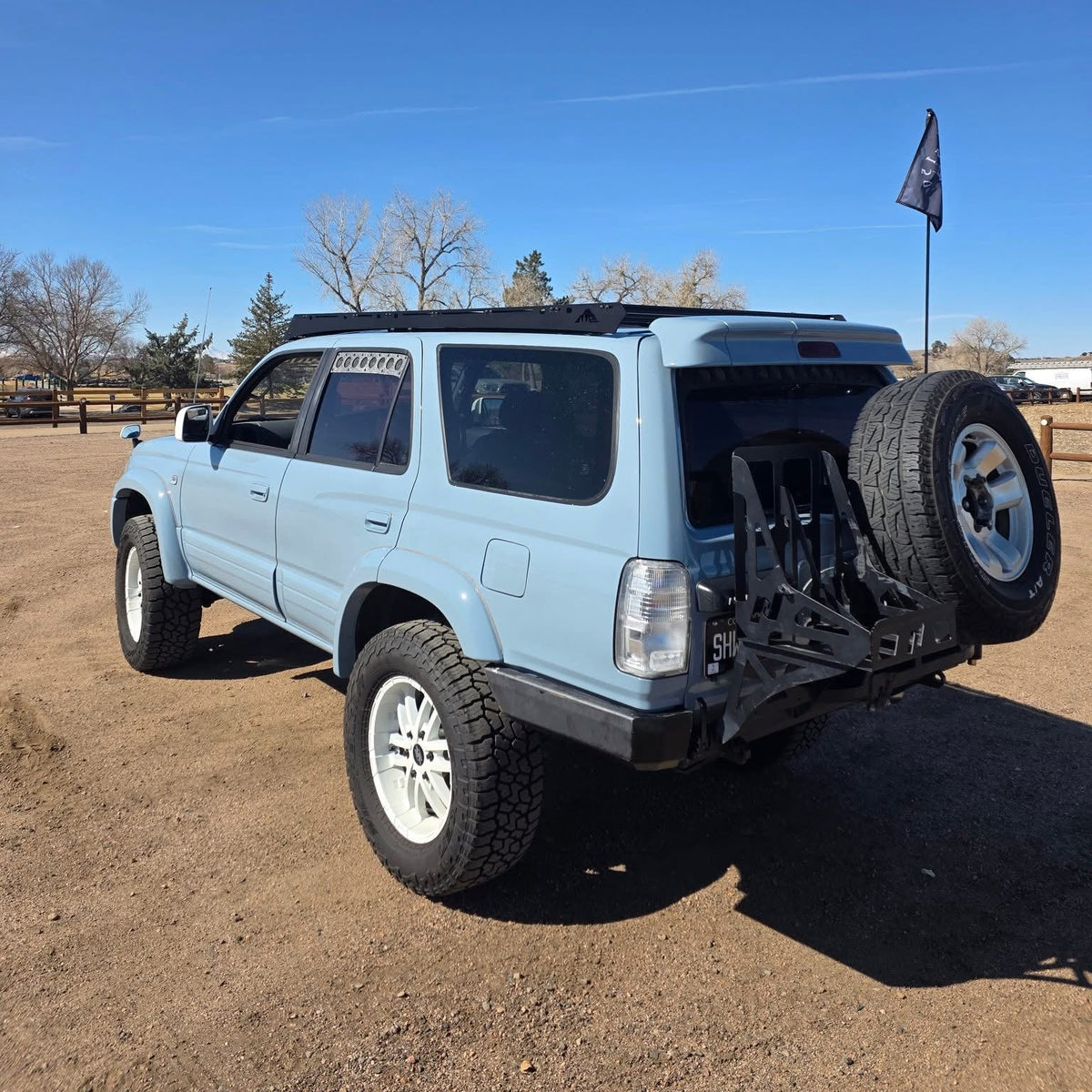 1996–2002 Toyota 4Runner Rear Door Window Vents (3rd Gen / N180)