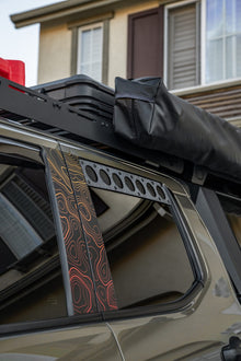 2024–2027 Toyota Tacoma Double Cab Removable Rear Window Vents (4th Gen / N400)