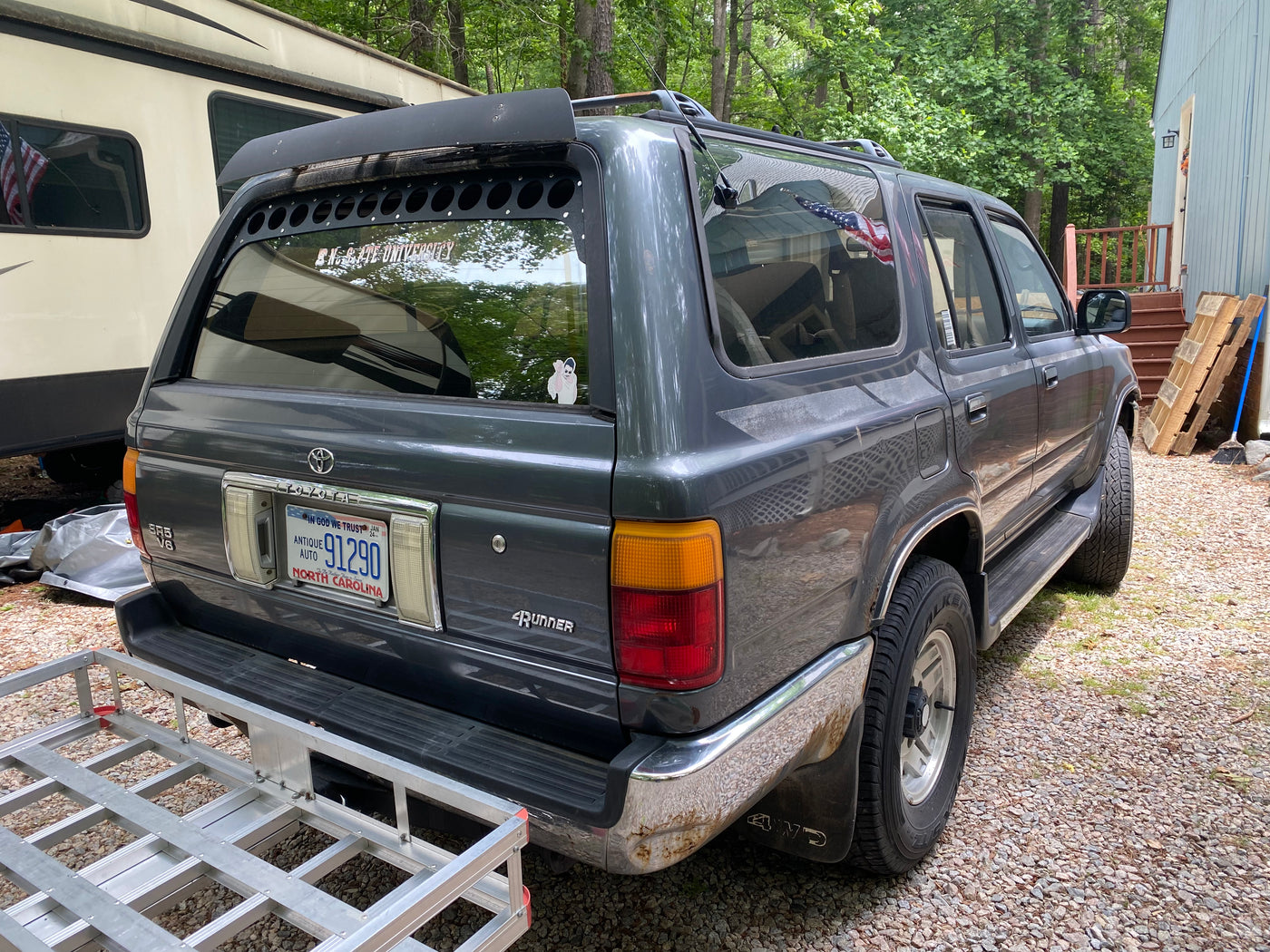 1990–1995 Toyota 4Runner Rear Hatch Window Vent (2nd Gen / N120 / N130)