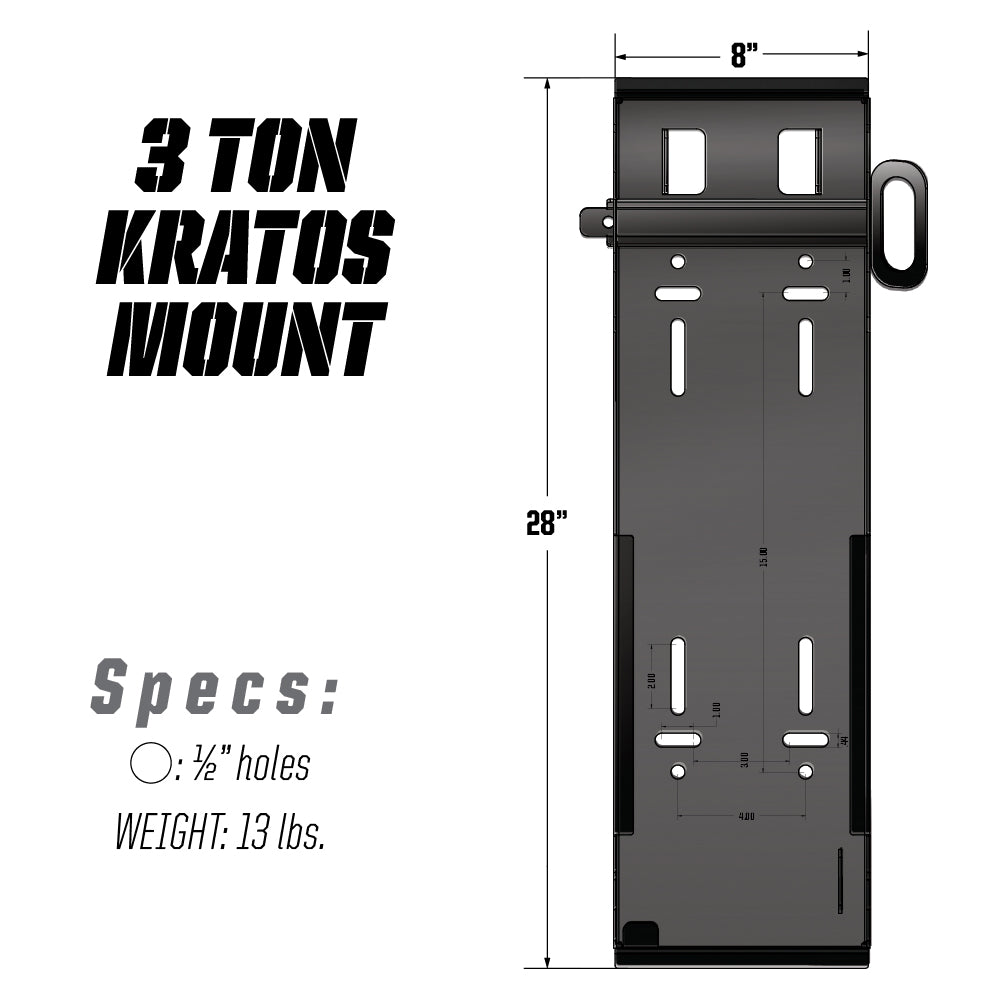 3 Ton "Kratos" Jack Mount 3.0