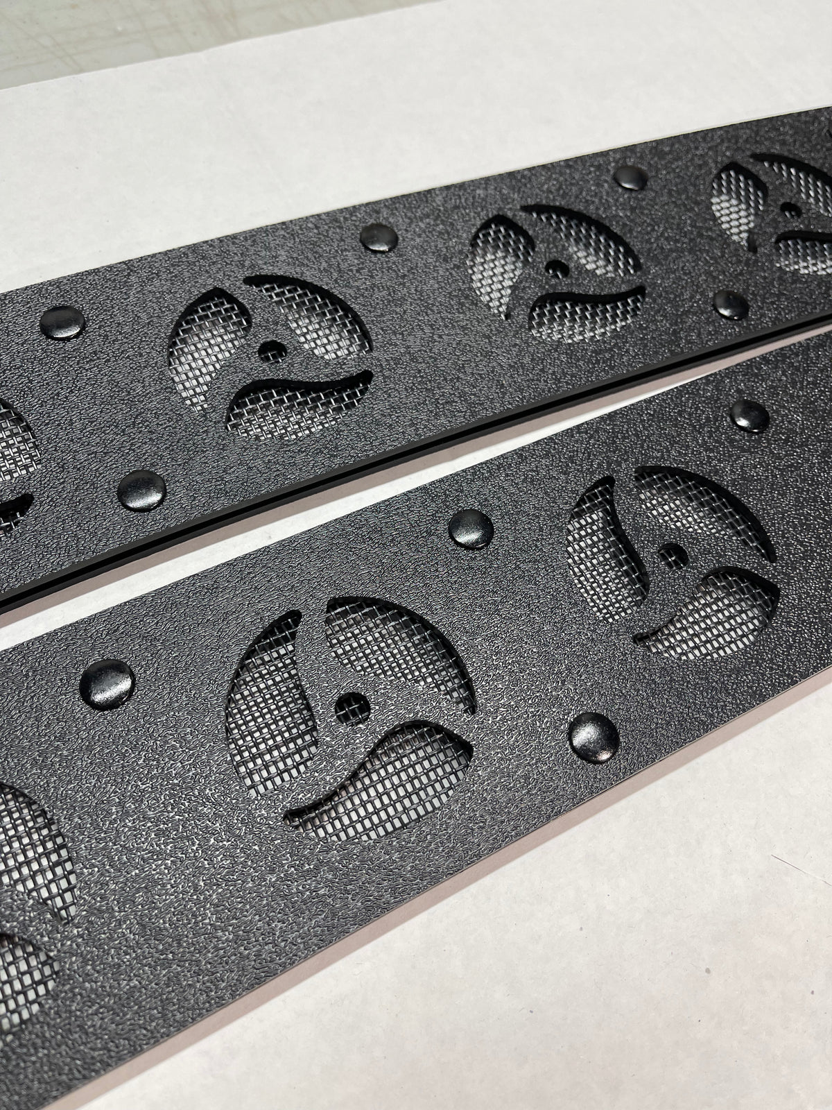 Custom window vent cutouts (DO NOT PURCHASE WITHOUT VENTS IN CART)