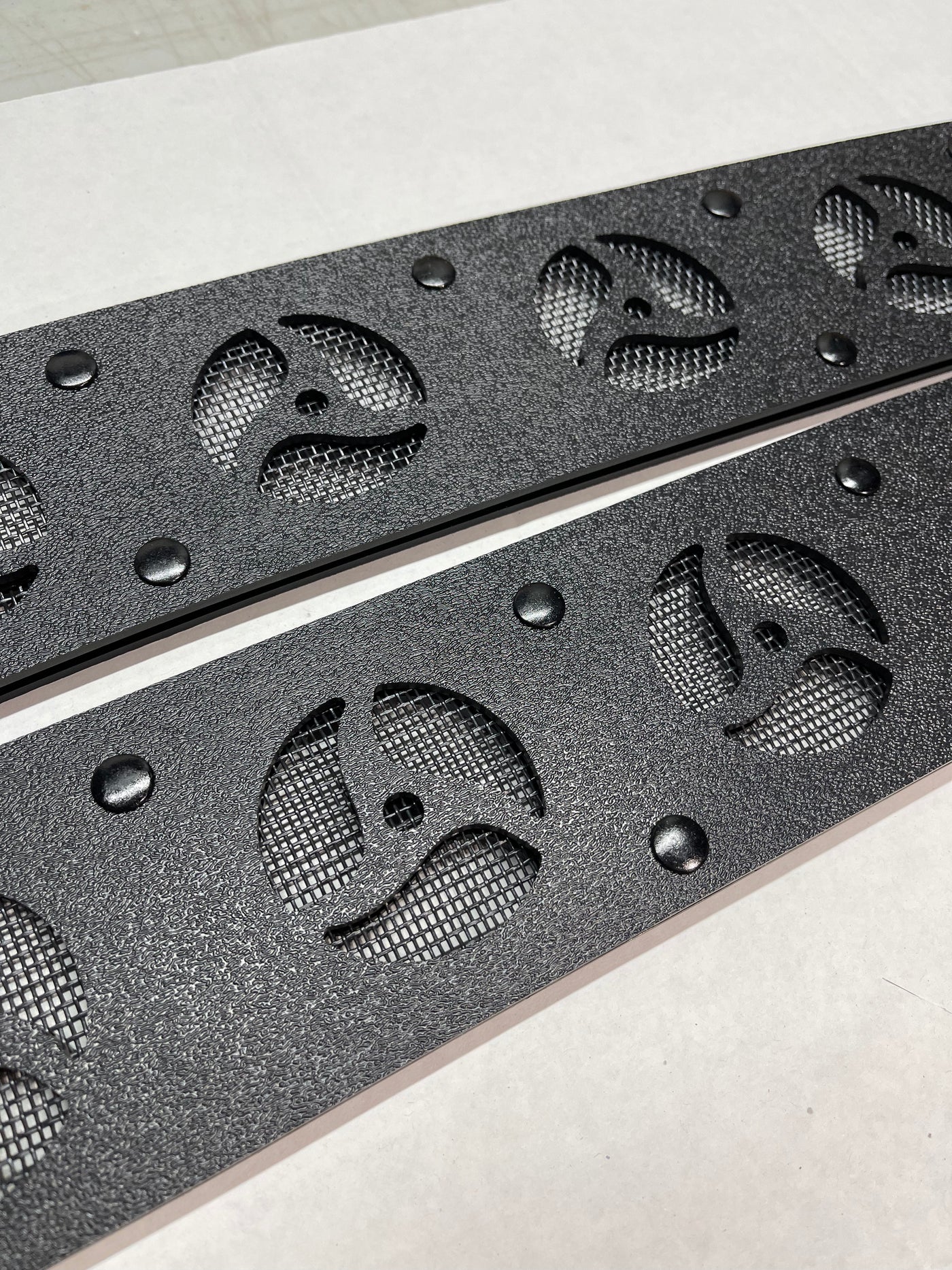 Custom window vent cutouts (DO NOT PURCHASE WITHOUT VENTS IN CART)