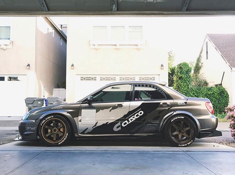 02-07 Impreza Sedan window vents