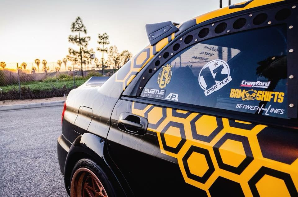 02-07 Impreza Sedan window vents