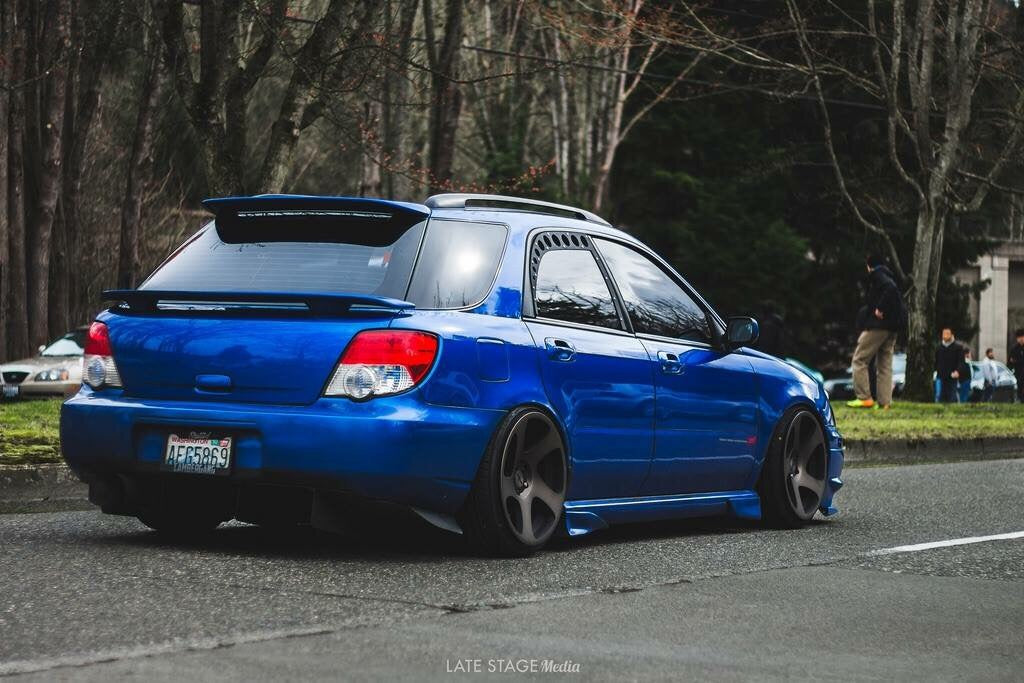 2002–2007 Subaru Impreza / WRX Wagon Rear Window Vents (GG)