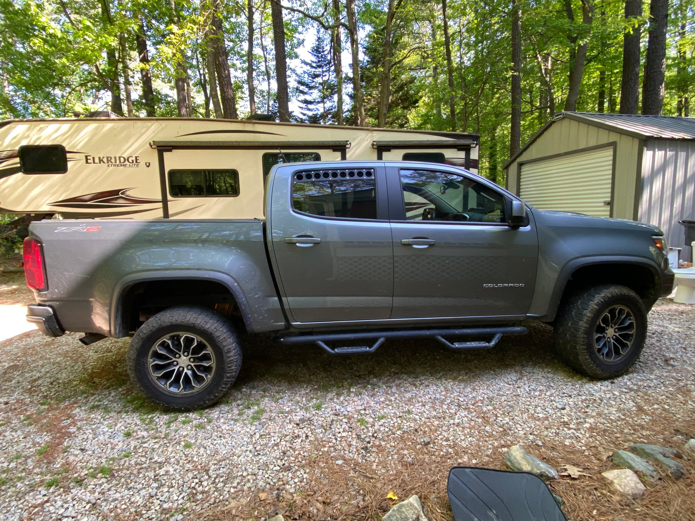 2015–2022 Chevrolet Colorado / GMC Canyon Crew Cab Rear Window Vents (2nd Gen)