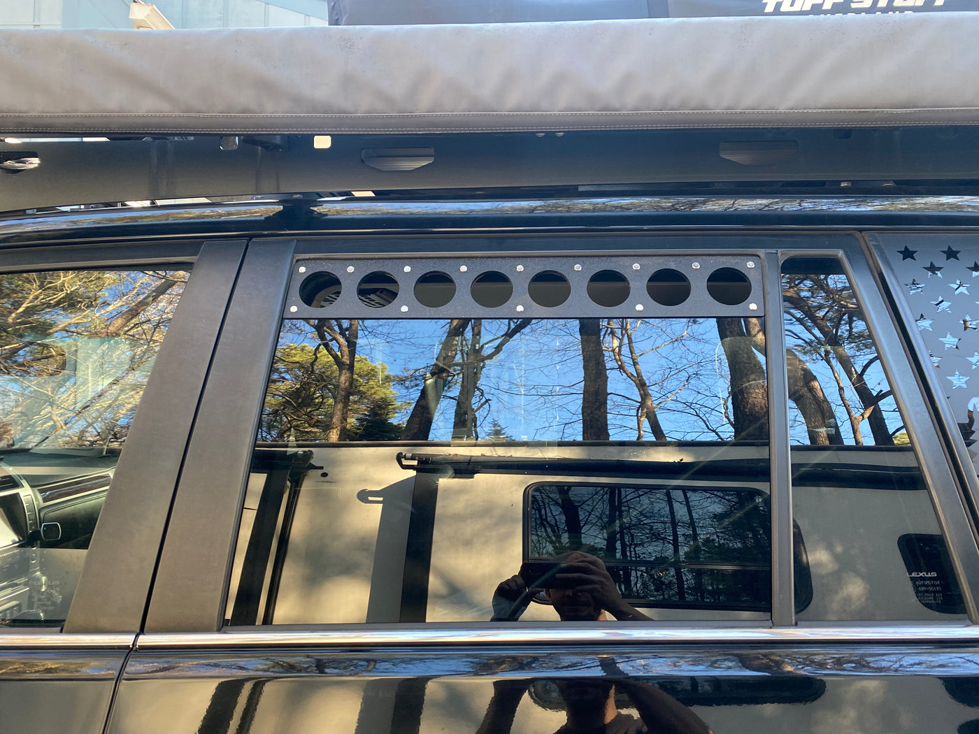 2010–2023 Lexus GX460 Rear Window Vents (2nd Gen / J150)