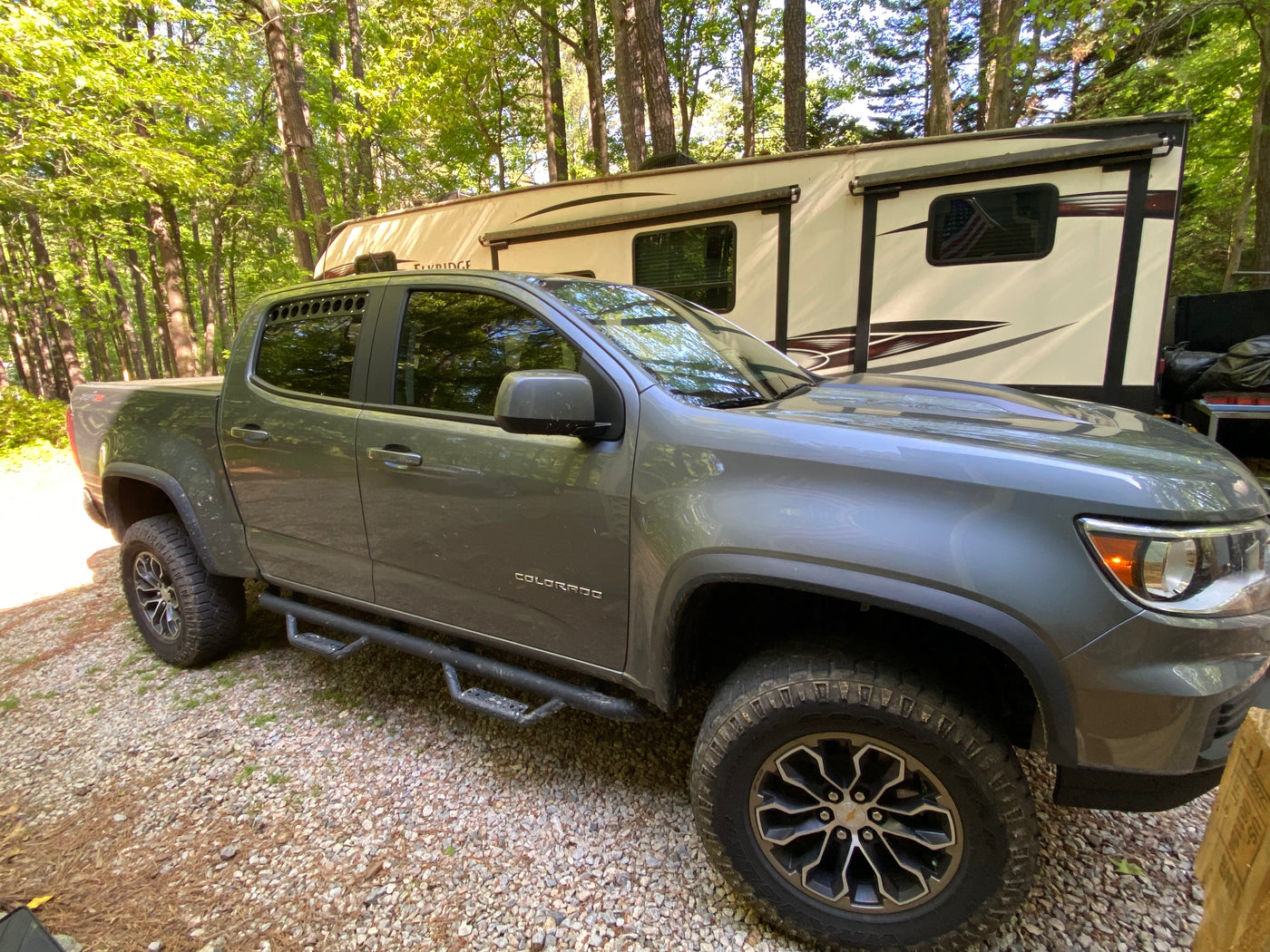 2015–2022 Chevrolet Colorado / GMC Canyon Crew Cab Rear Window Vents (2nd Gen)