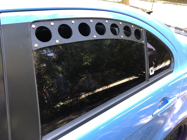 2008–2017 Mitsubishi Lancer & 2008–2015 Evolution X Sedan Rear Window Vents