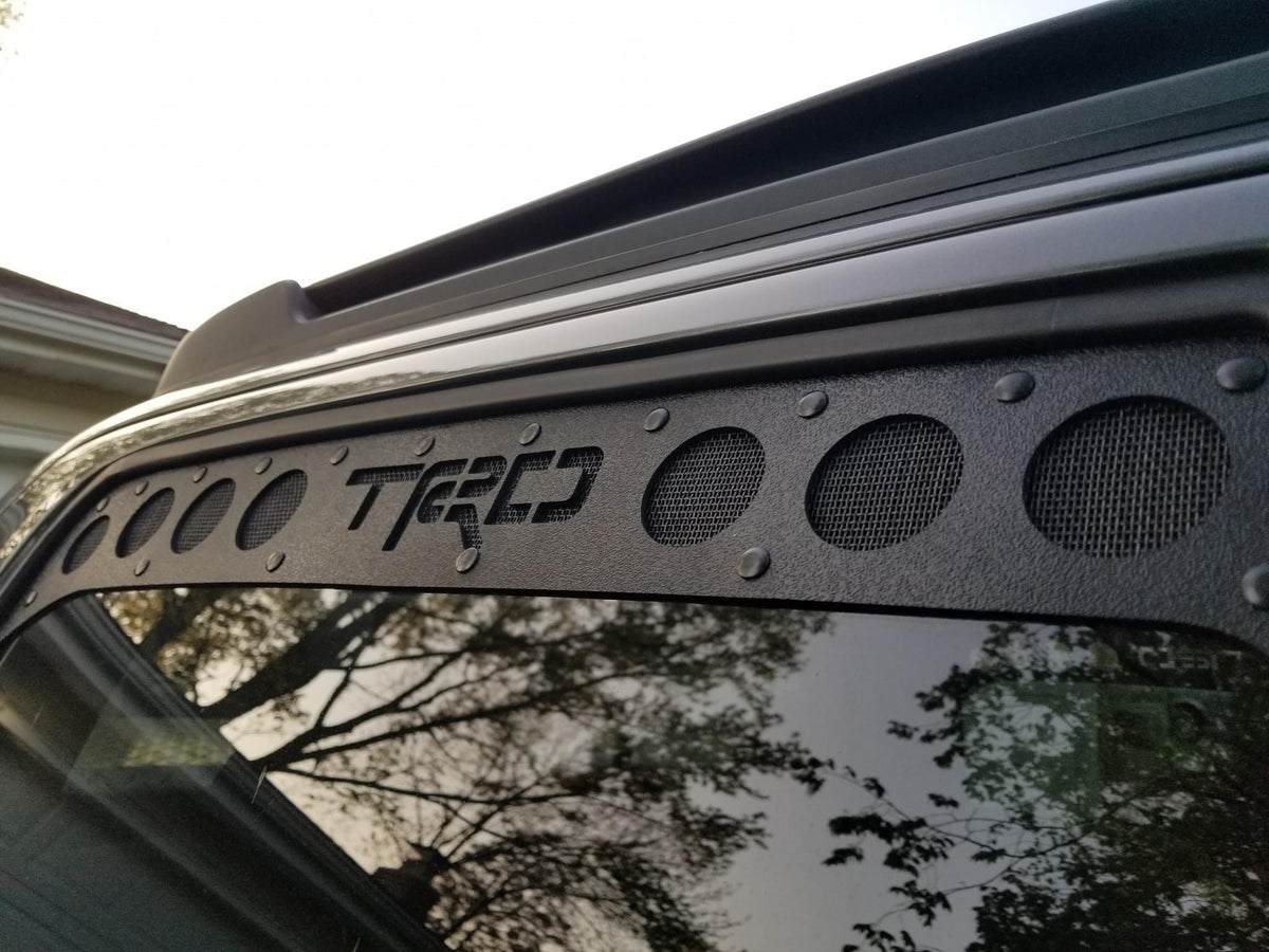 Custom window vent cutouts (DO NOT PURCHASE WITHOUT VENTS IN CART)