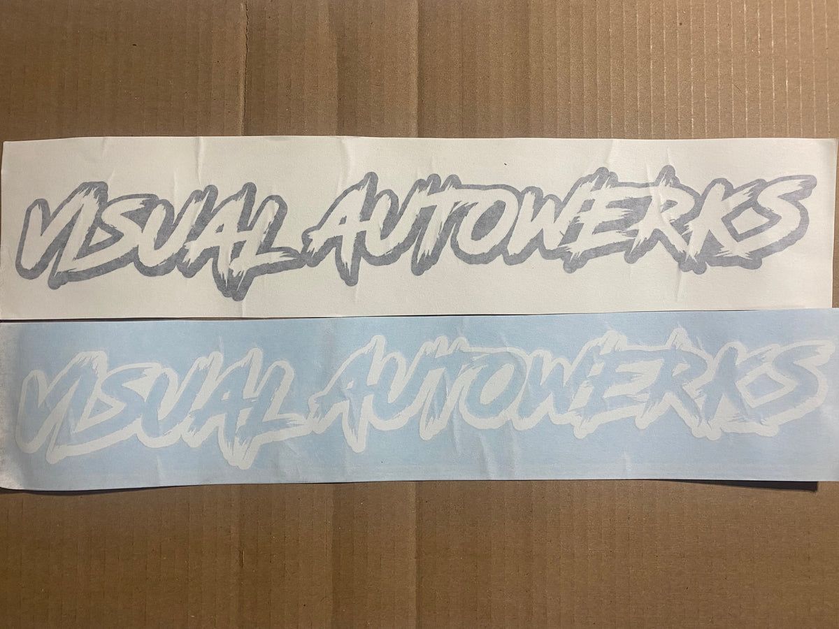 Visual Autowerks Windshield banner (sketch)
