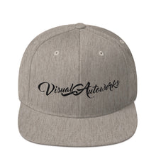 Heather Grey with Black Stitching