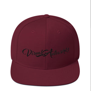 Maroon with Black Stitching