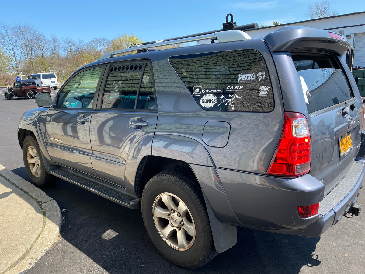 2003–2009 Toyota 4Runner Rear Door Window Vents (4th Gen / N210)