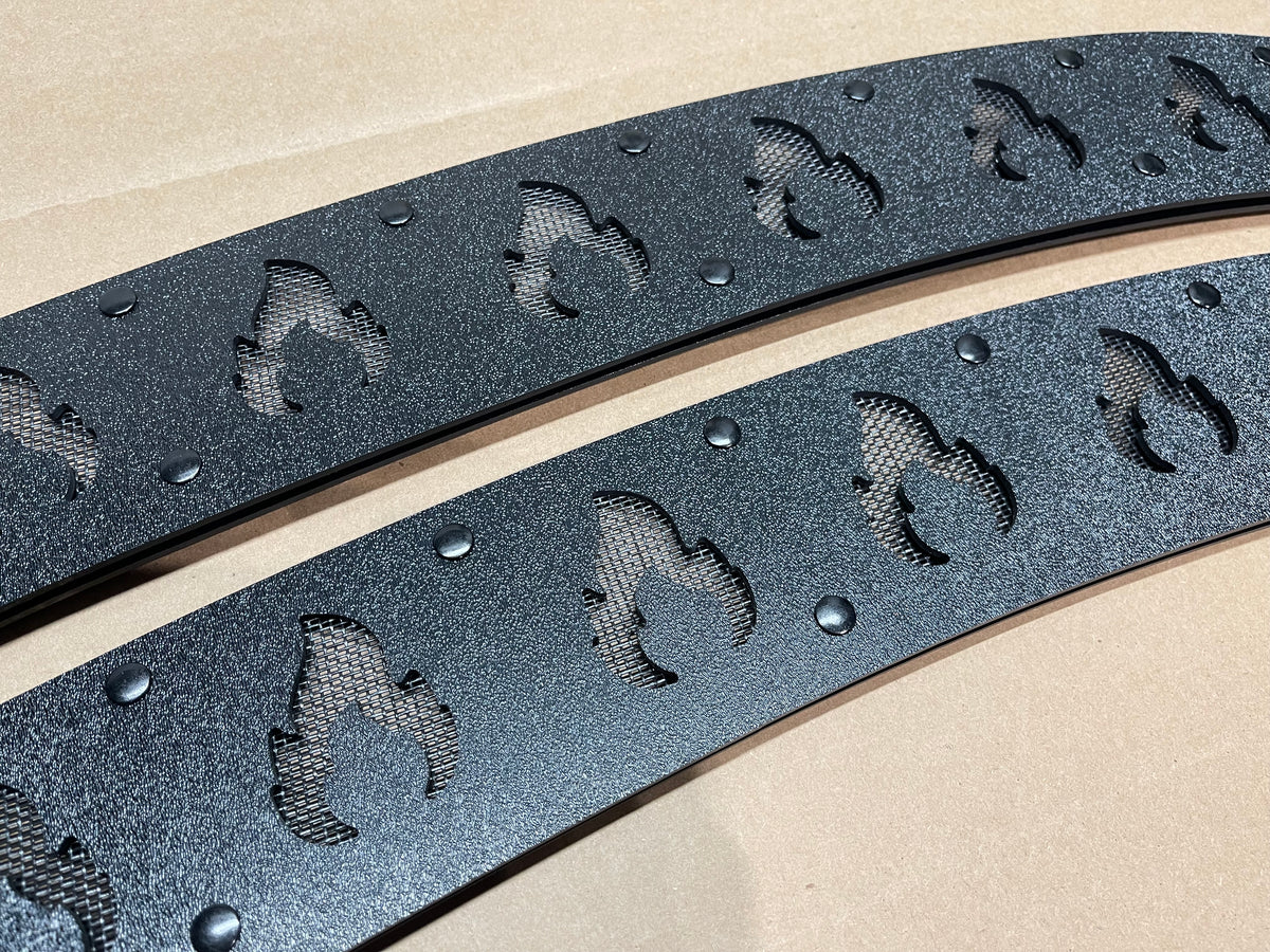 Custom window vent cutouts (DO NOT PURCHASE WITHOUT VENTS IN CART)