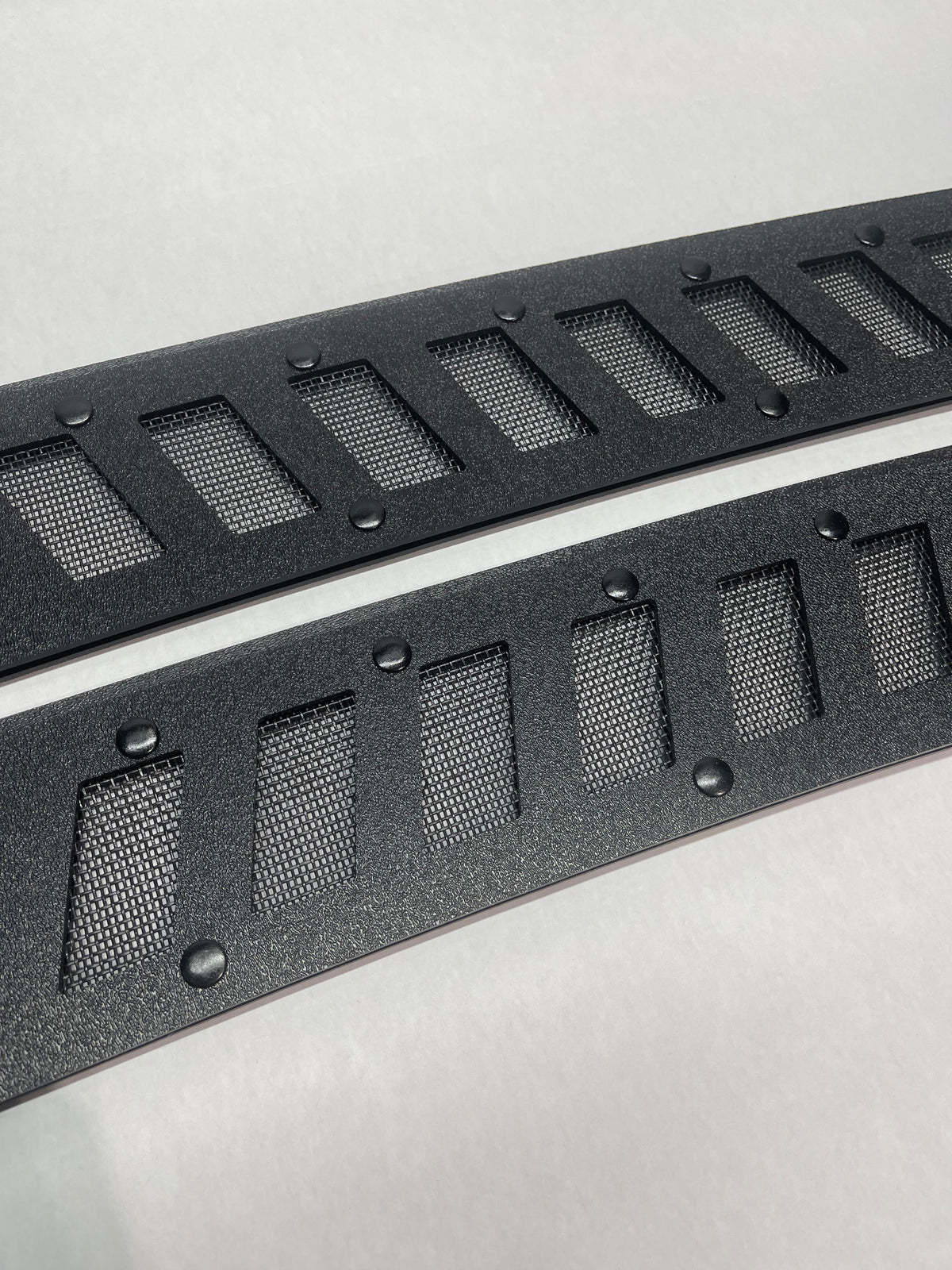 Custom window vent cutouts (DO NOT PURCHASE WITHOUT VENTS IN CART)