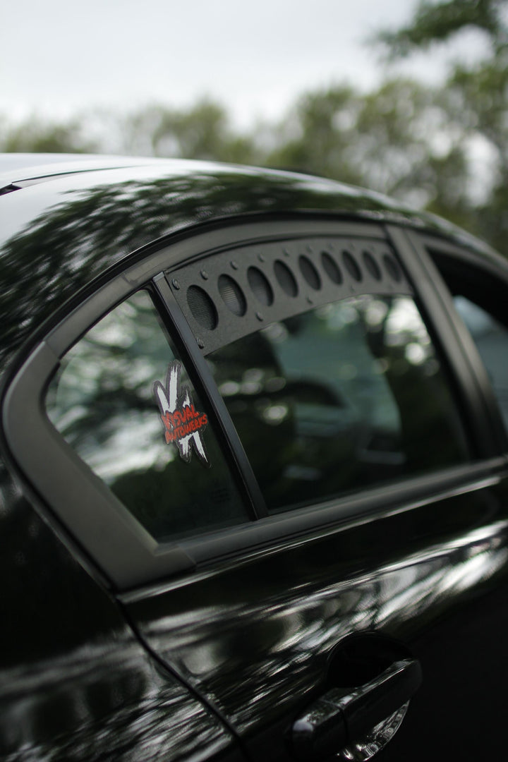 2012–2015 Honda Civic Sedan Removable Rear Window Vents (9th Gen / FB)