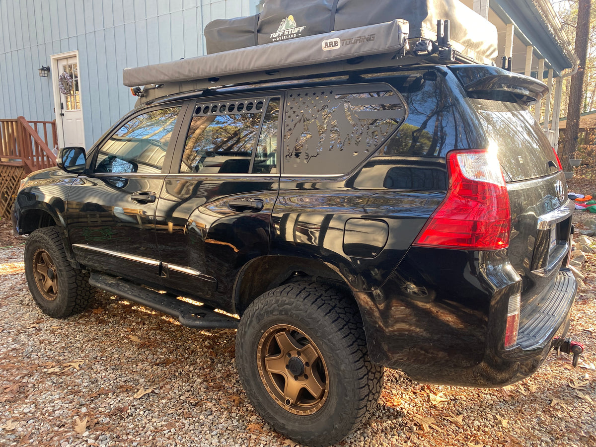 GX460 Side Window Vents