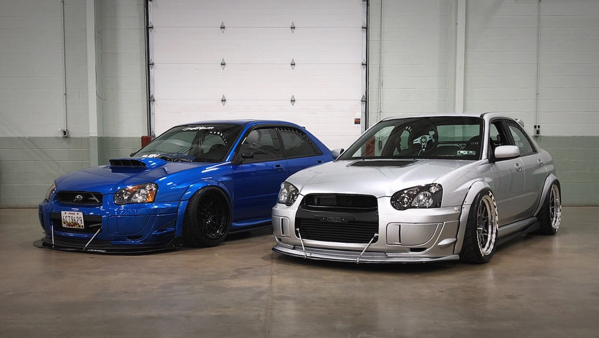 02-07 Impreza Sedan window vents