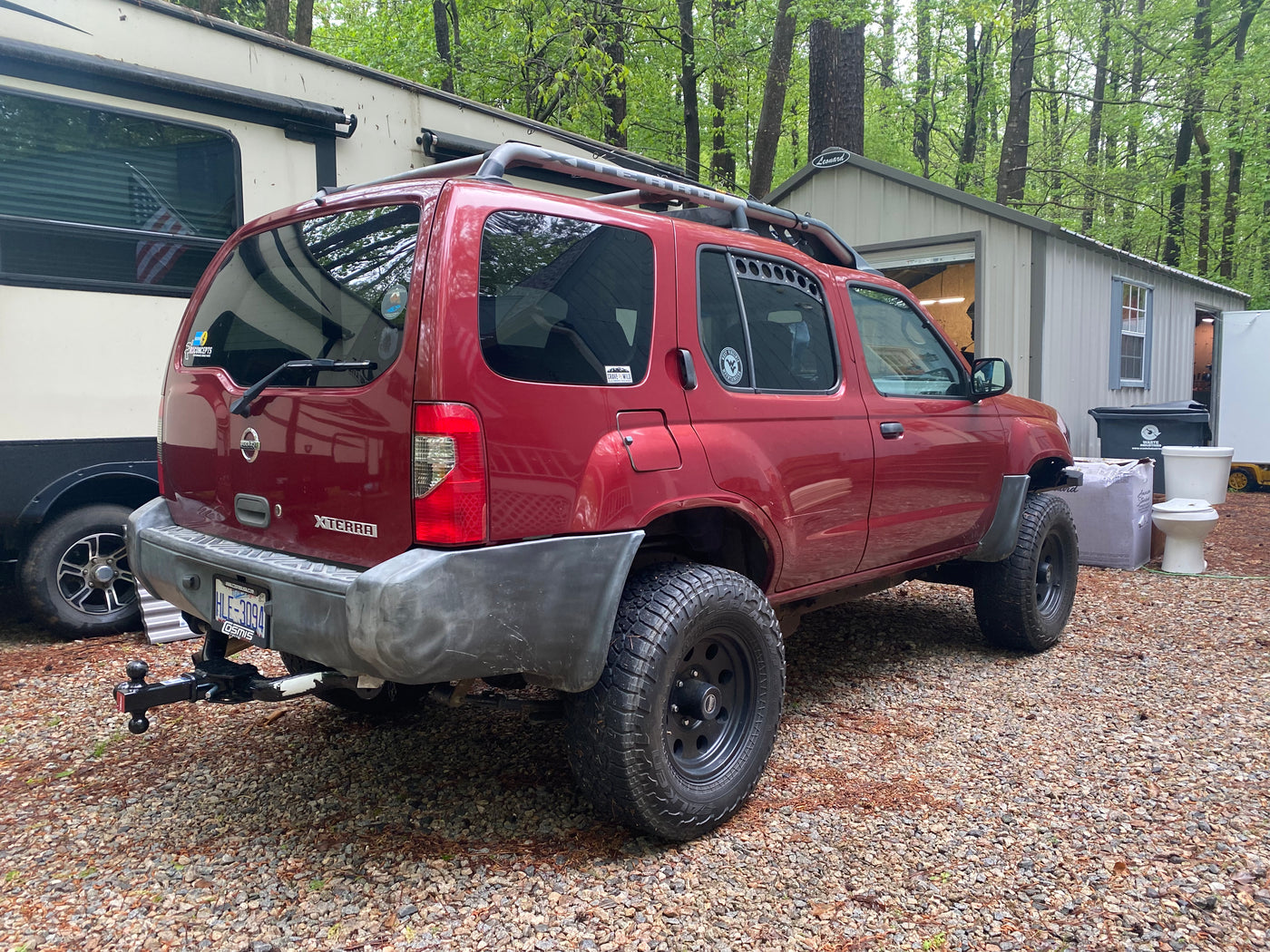 2000–2004 Nissan Xterra Rear Window Vents (1st Gen / WD22)