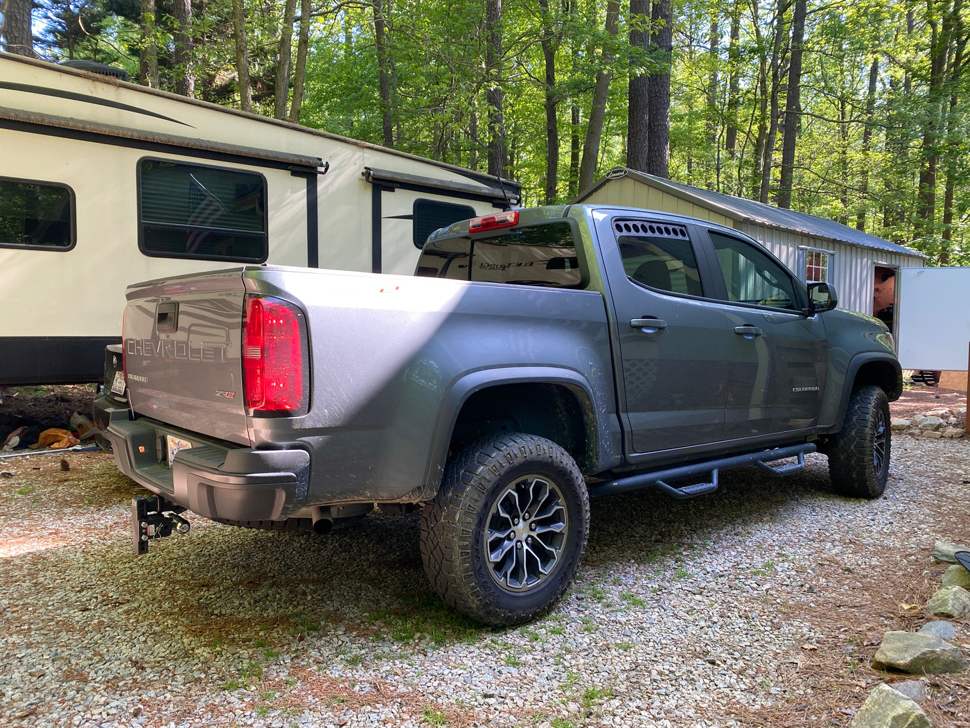 2015–2022 Chevrolet Colorado / GMC Canyon Crew Cab Rear Window Vents (2nd Gen)