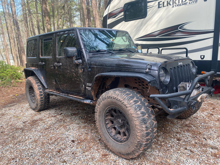 2007–2018 Jeep Wrangler Unlimited Rear Window Vents (JKU 4-Door)