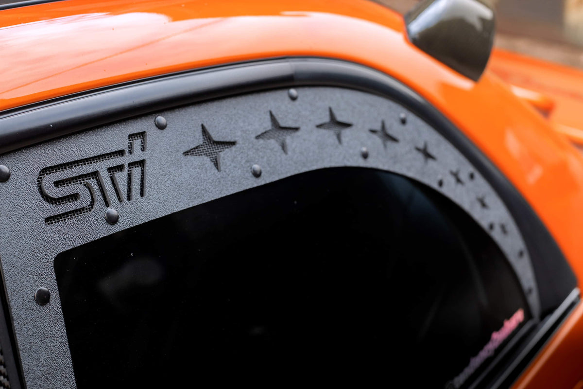 Custom window vent cutouts (DO NOT PURCHASE WITHOUT VENTS IN CART)