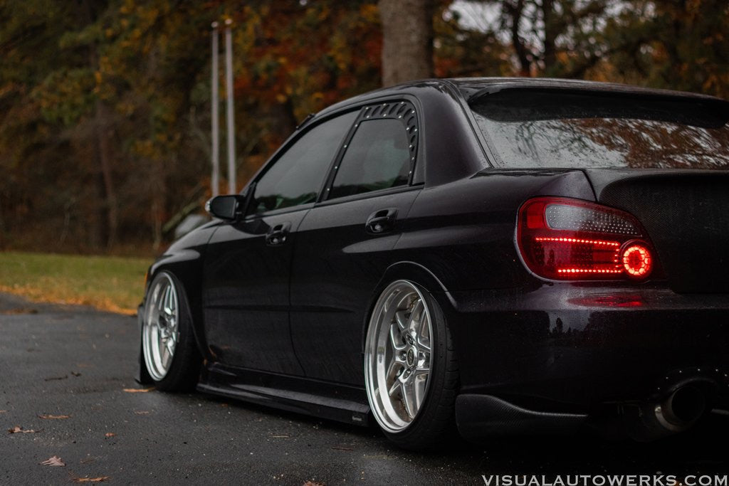 02-07 Impreza Sedan window vents